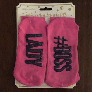 Simply Southern "Lady Boss" socks